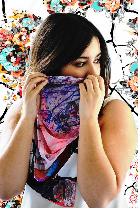digital fabric printing scarf design digital fabric printing scarf design
