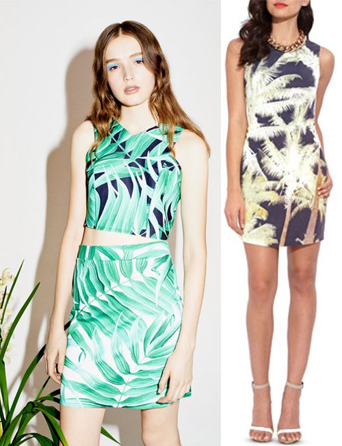 Digital Fabric Printing_Print Trends__Bold Botanicals_Topshop_Wish
