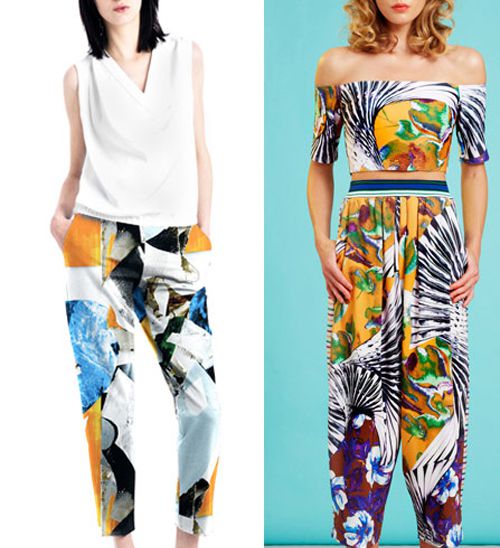 Digital Fabric Printing_Print Trends__Fractured_Cut25Yigal Azrouel_Clover Canyon