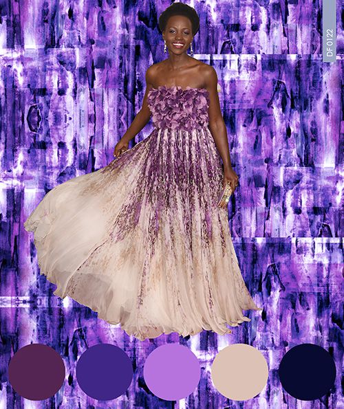 Inspiration_purple_Digital Fabrics_printing_colour_design_inspiration_lupita_goldenglobes_dress_floral