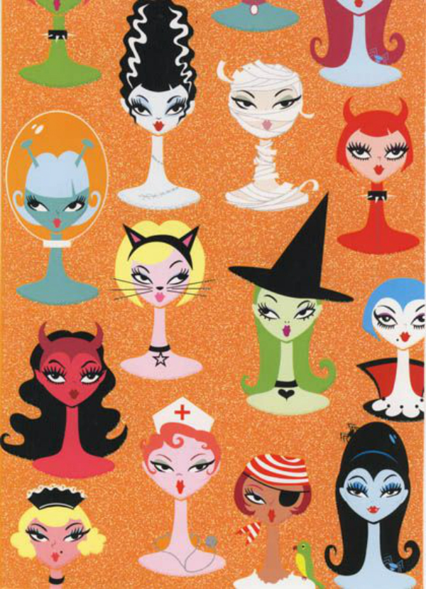 13 Halloween Prints Ideas for Fabric