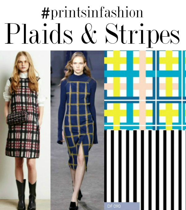 prints in fashion back to school plaid fabric stripe fabric 1