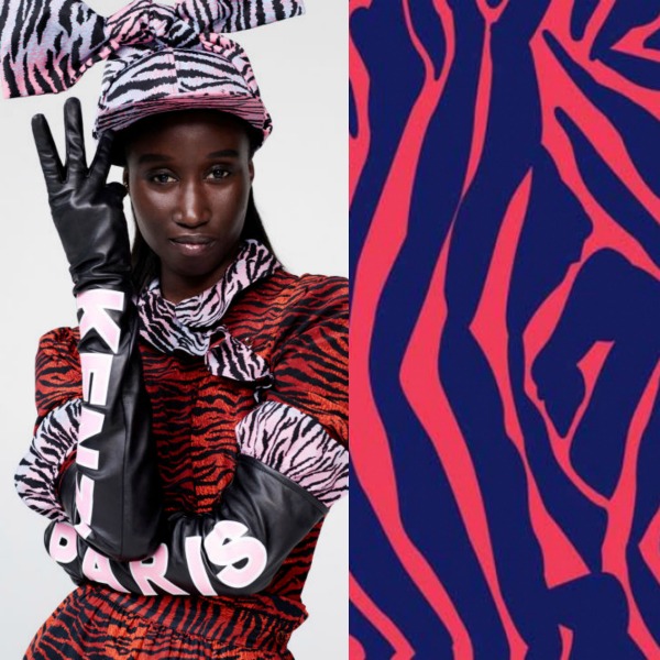 kenzo hm collection animal prints